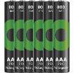 GP PRO RECHARGE AAA 800MAH 6'LI KART ŞARJLI PİL resmi