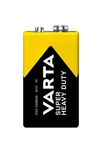 100 adet VARTA 2022 SÜPERLİFE 9V SHRİNK TEKLİ   resmi